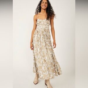 Free People Metallic Dress